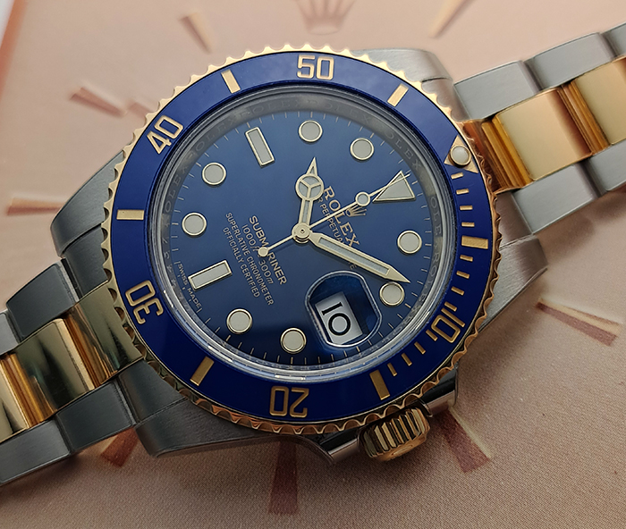 2020 Rolex Submariner Date YG/SS 